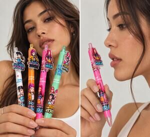 KPop Demon Hunters Character Retractable Ballpoint Pens